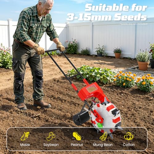 Sembradora manual para jardín y cultivos miniatura 7
