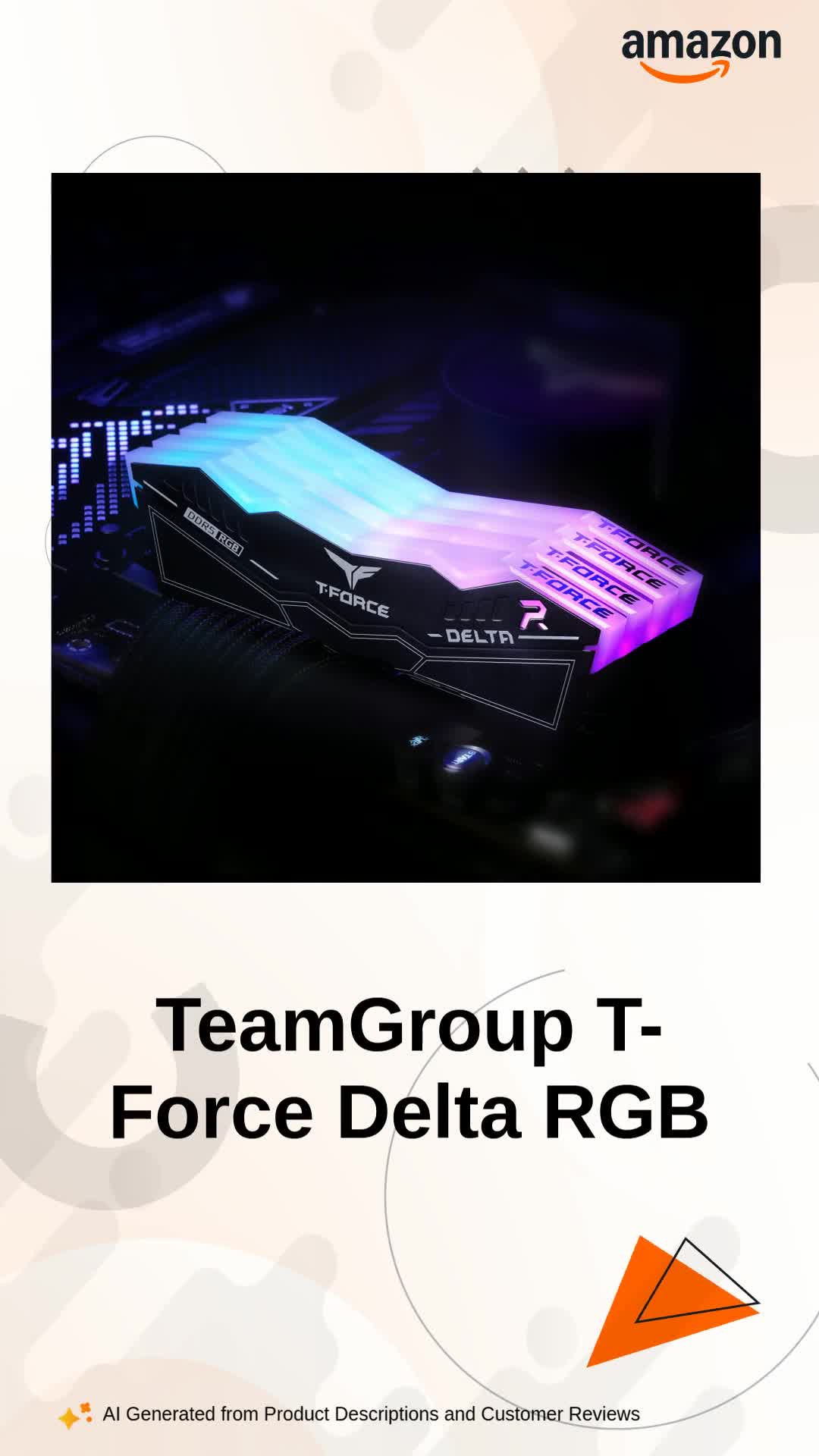 TeamGroup T-Force Delta RGB 32GB DDR5 RAM Kit