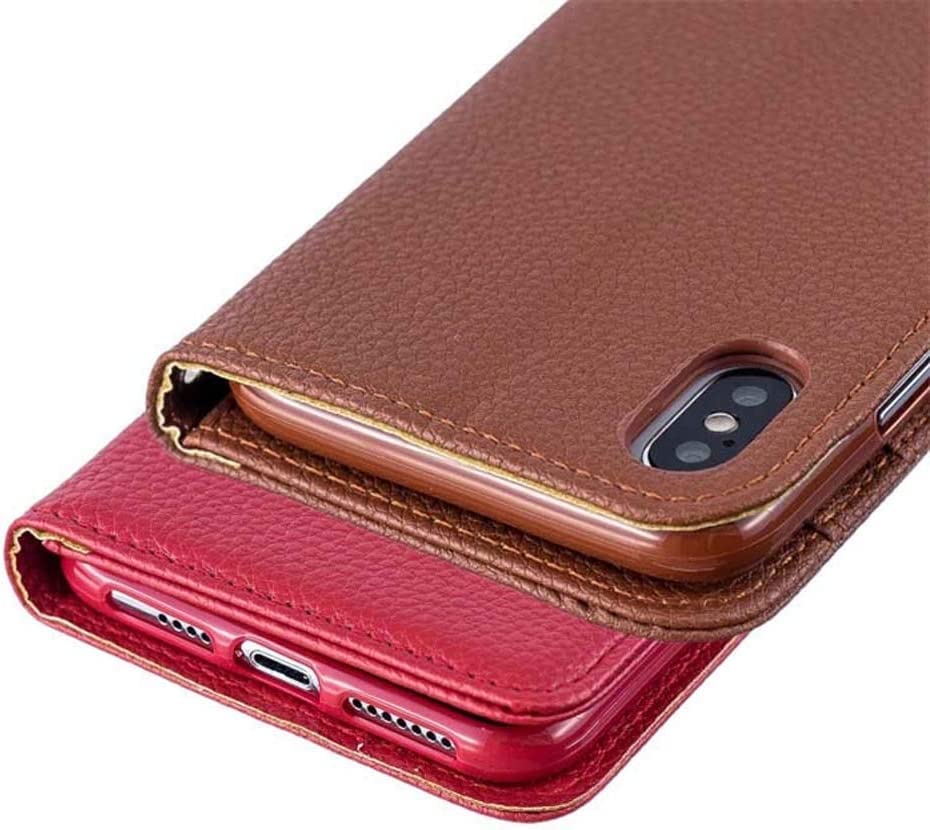Coque de téléphone à clapet protégeant l'écran iPhone XR antichoc