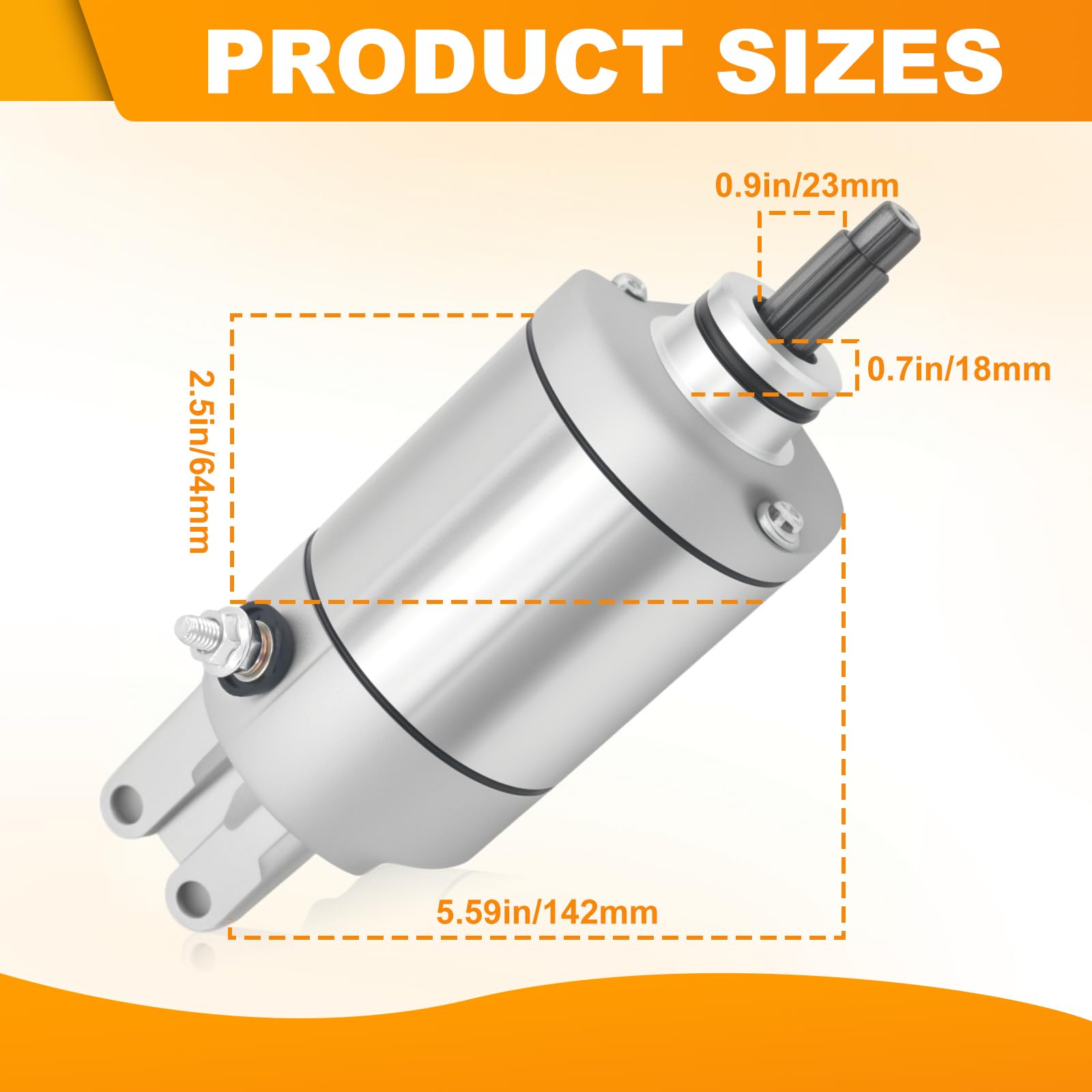Starter Motor Replacement for Honda Foreman TRX400 TRX450 TRX500