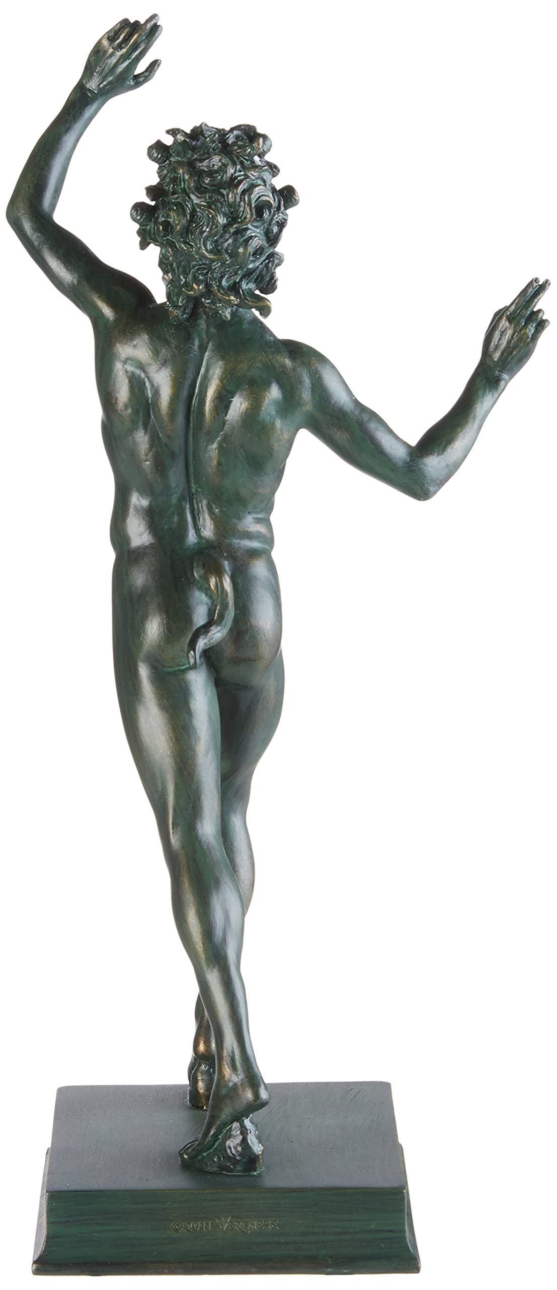Design Toscano SD1160217 Statuette Casque De Gladiateur Pompéi De La Rome Antique, Vert-de-Gris