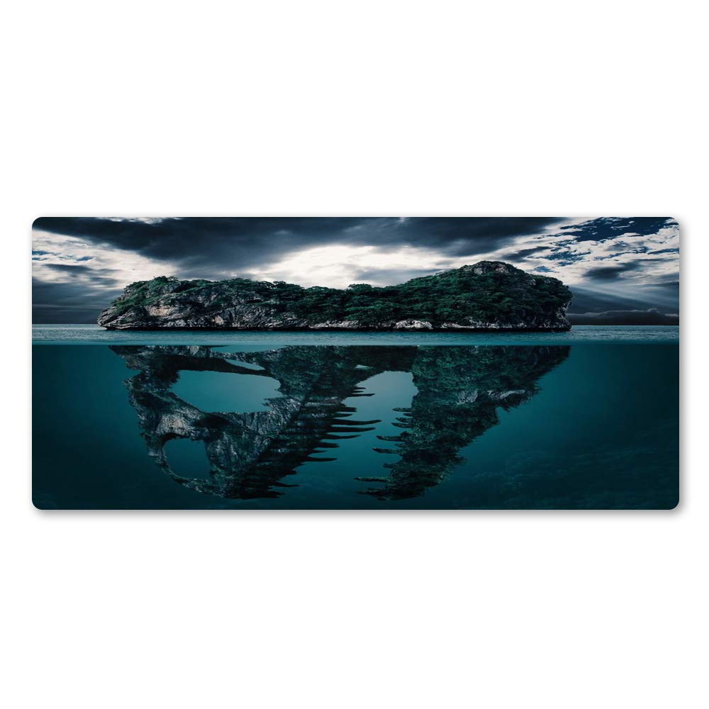 Dhsbd Mouse Pad Gaming Desk Pad Natural Rubber Material Mouse Pad Super Large Size Waterproof Professional Gift 800X300X2