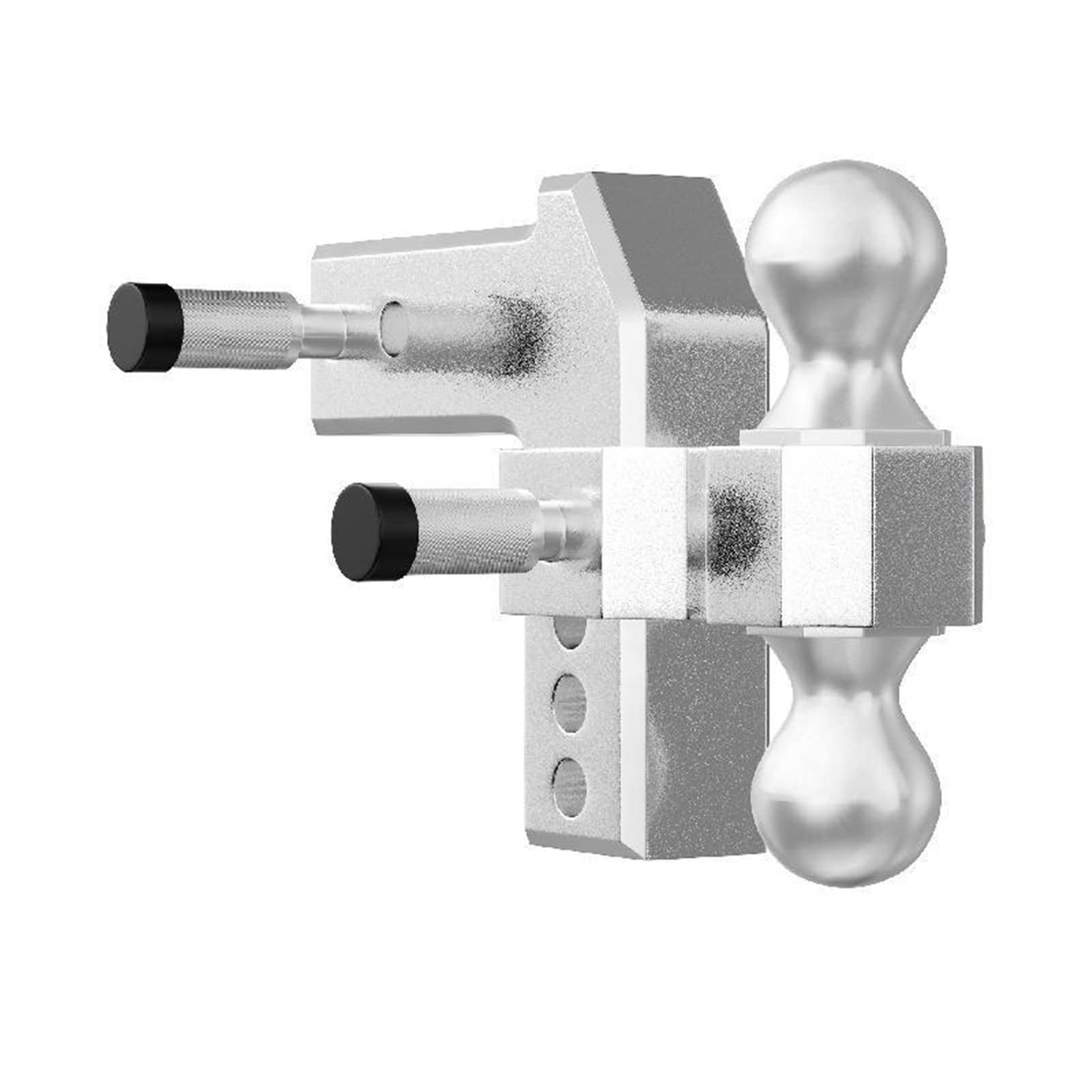 Enganche de remolque ajustable compatible con receptor de 2 pulgadas, enganche de montaje de bola de caída de 4 pulgadas, capacidad de remolque de 12500 LBS for las necesidades más comunes(8inch)