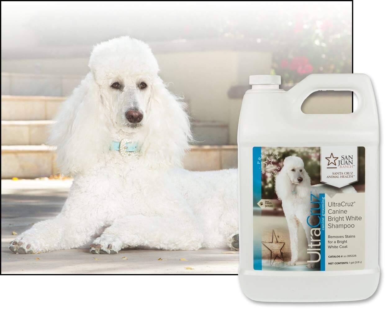 UltraCruz® Canine Bright White Szampon dla psów, 1 galon