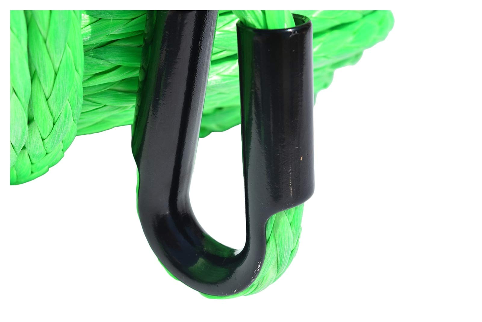 Verde 12mm * 45m Verricello sintetico Estensione corda sintetica, di prolunga ricambio for argano, cavo verricello sostitutivo,Elevata resistenza alla rottura