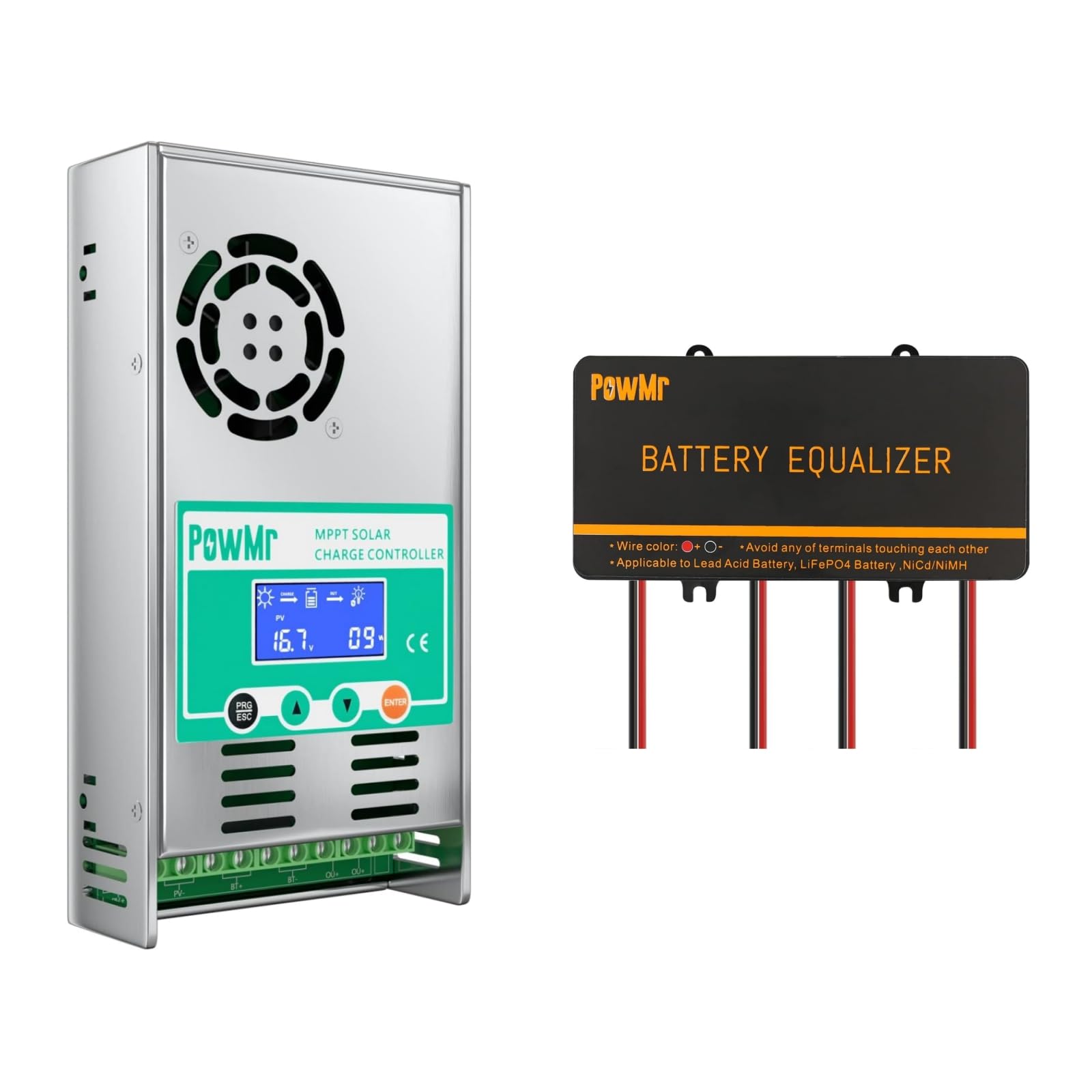 Amazon.com : PowMr 60A MPPT Solar Charge Controller and Battery