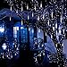 AKNMSOY LED Meteor Shower Lights, Falling Rain Drop Lights, Icicle Lights, Christmas Lights with Waterproof 11.8inch 8 Tubes for Party Wedding Halloween Christmas Decoration Outdoor White