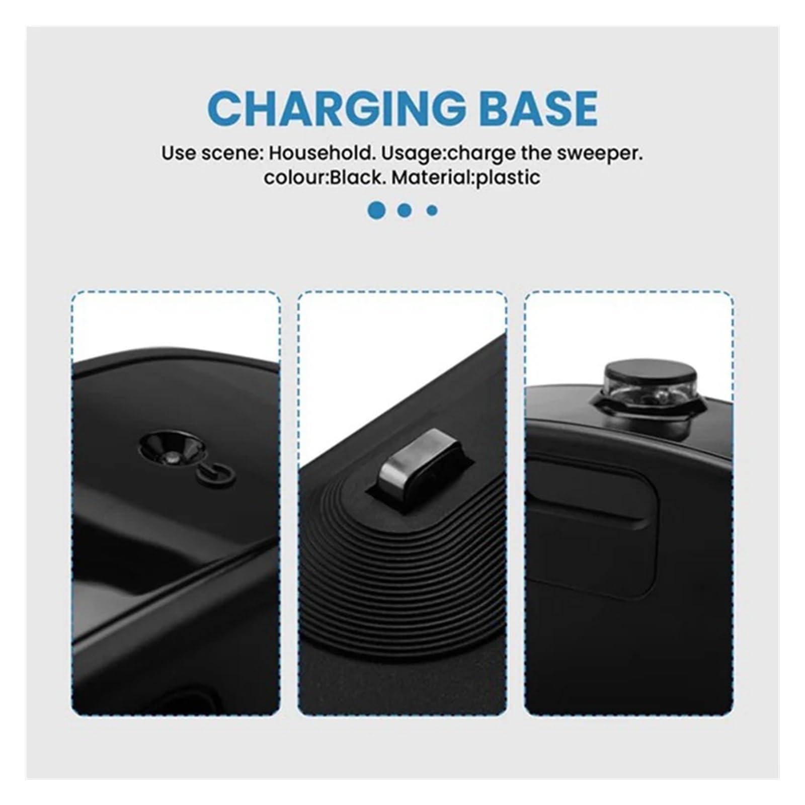 Base de Carga A13I, Compatible con Roomba, Serie 500/600/700/800/900, Accesorios de Robot Aspirador, Cargador de Muelle, Enchufe Europeo