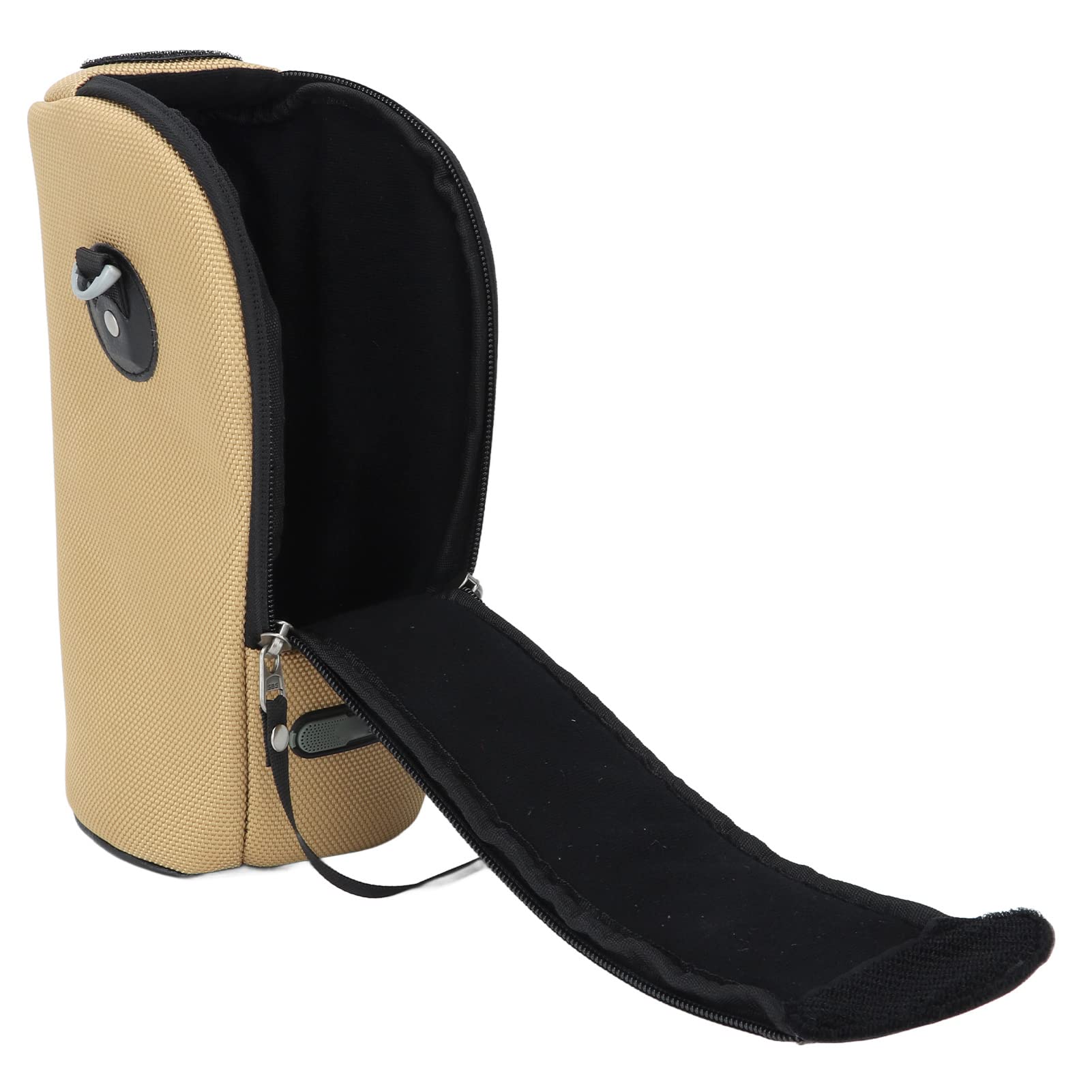Custodia per obiettivo della fotocamera, grande, antiurto, resistente, per DSLR all'aperto, design in nylon impermeabile con tracolla