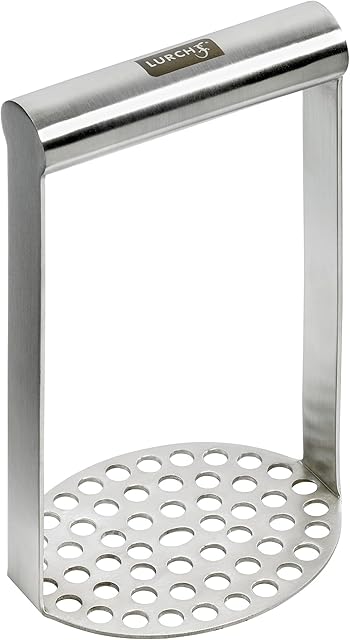 Lurch 1-Piece Potato Masher Stainless Steel