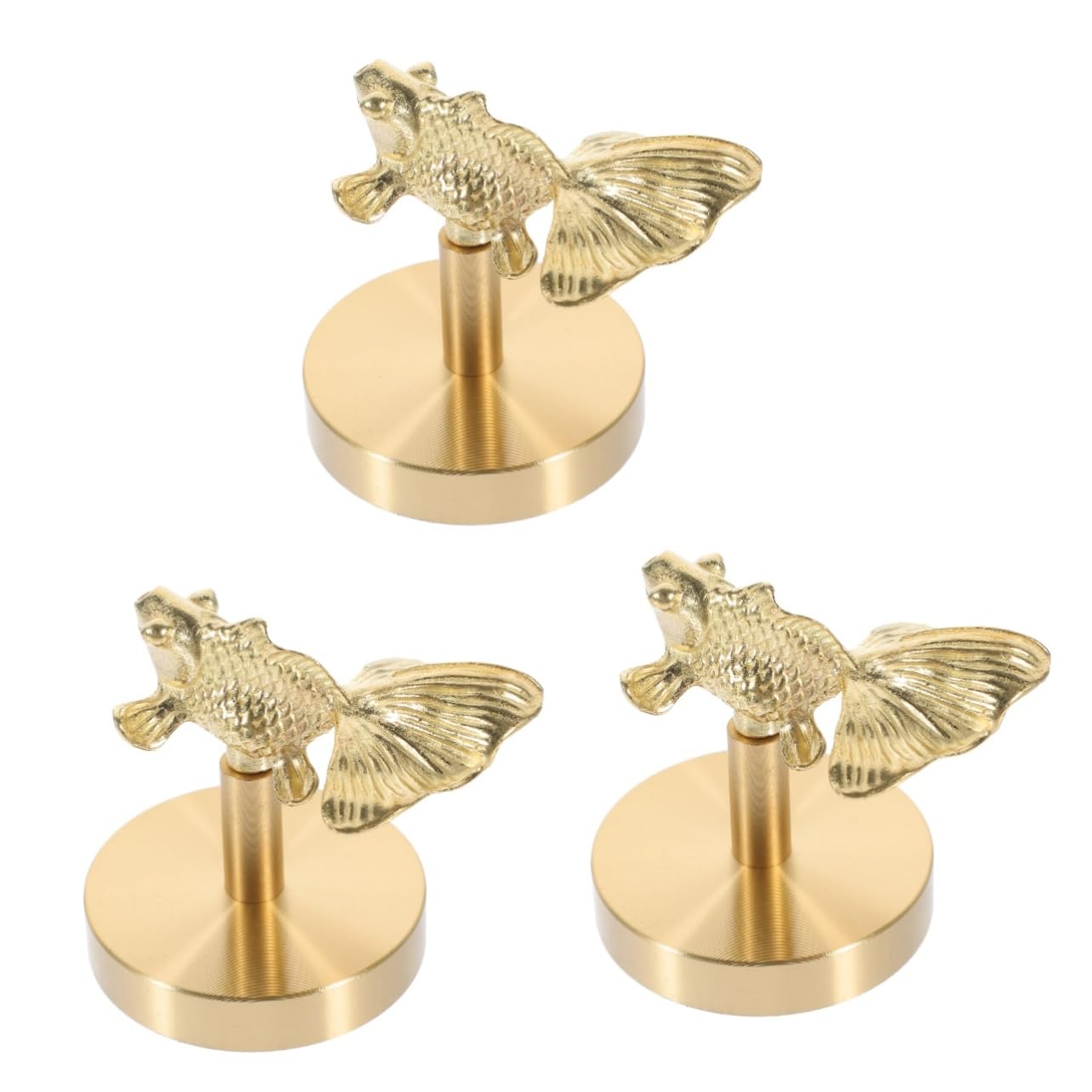 Ciieeo 3 Piezas Gancho de latón ganchos para pared ganchos de pared con formas simples perchero de puerta toallero de pared percheros pared ganchos para batas ganchos para colgar toallas