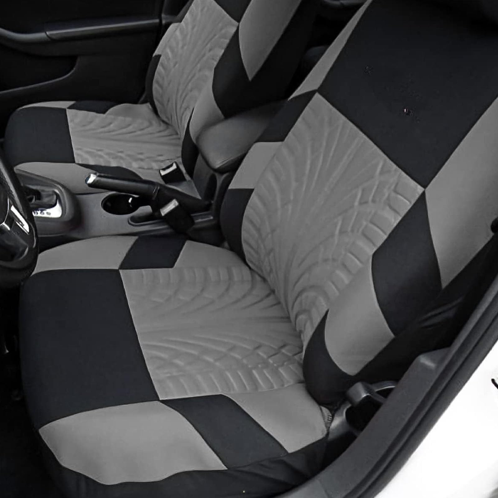 Housse de Siege Avant Voiture pour Mercedes Benz Sport Coupé 2000-2008 C180 C200 C220 C230 C320 C350, Polyester Respirant et Lavable Protection Durable Housses Siège Voiture Accessoire