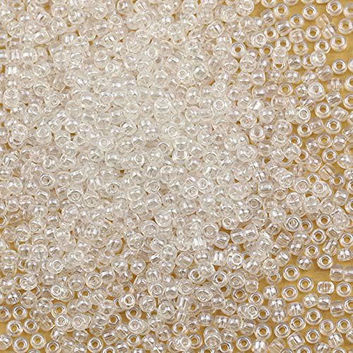 Bala&Fillic Size 2mm Crystal Color Seed Beads 9000+pcs/100 Grams - Image 3