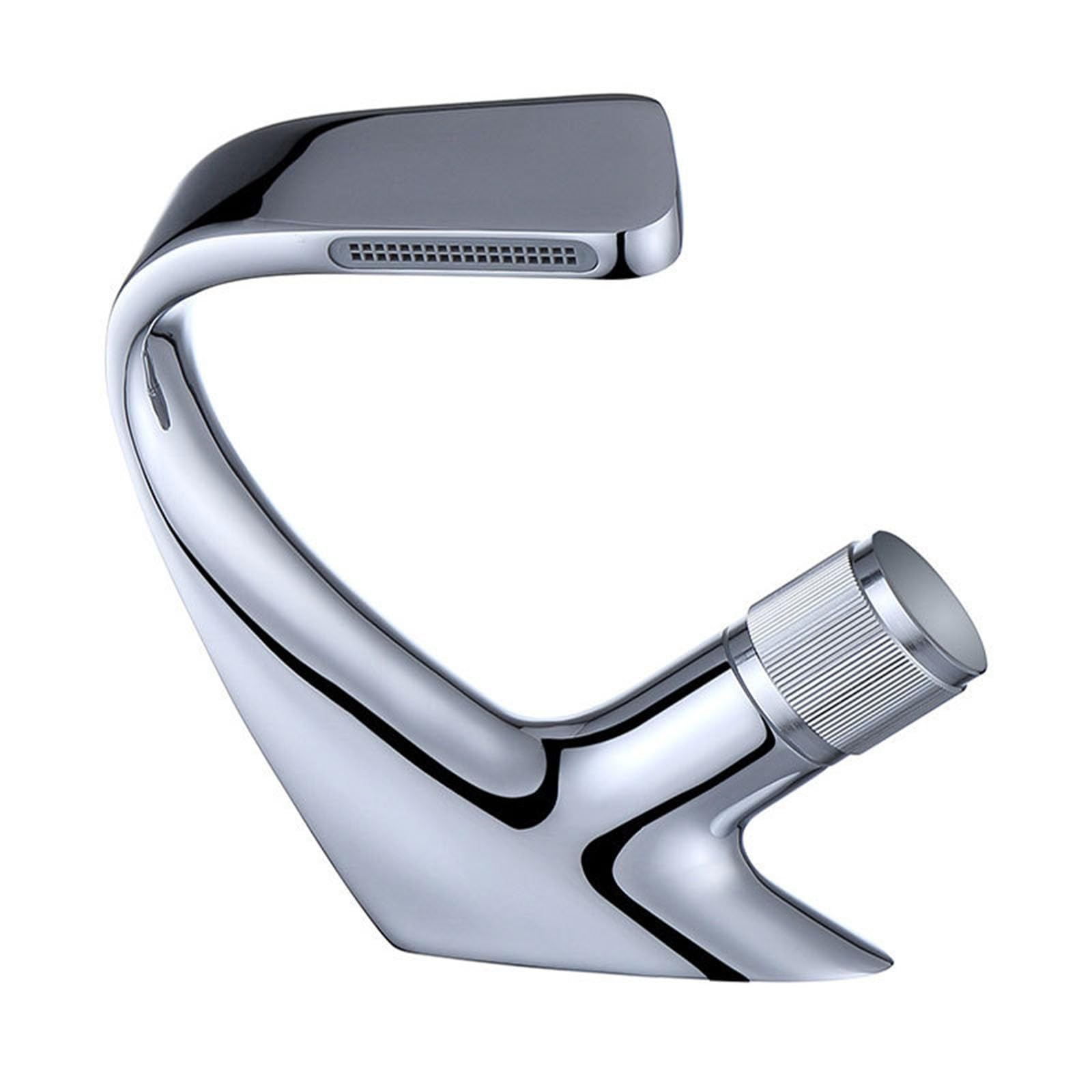 ANVLOJRIH Basin Mixer Tap Bathroom Sink Taps Bathroom Sink Taps Taps for Bathroom Sink, with 60cm UK Standard Hoses Chrome Lavatory Sink Faucet