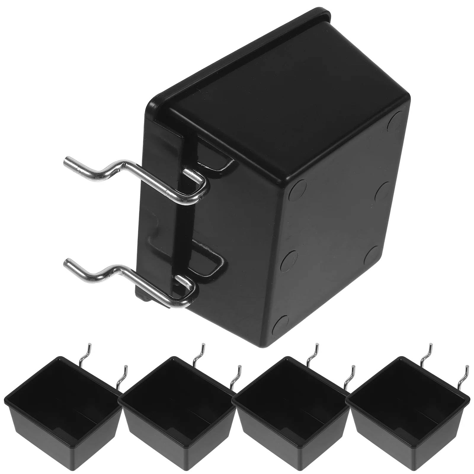Organize Your Garage & Shop: 5-Piece Pegboard Storage Bin Set for Tools & Parts-image-14