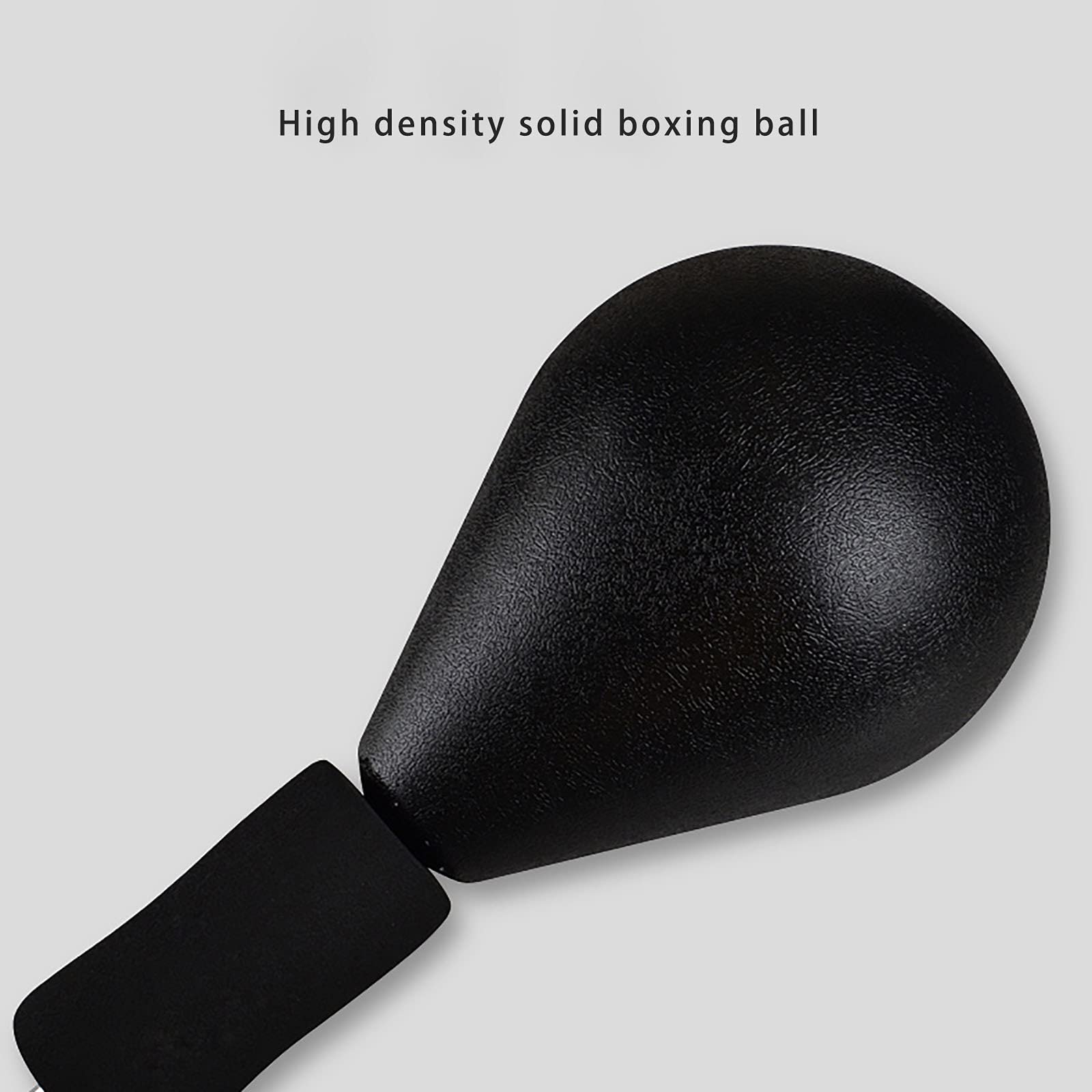 Adjustable Punching Bag 57-75 Inch With Reflex Ball - Adjustable Height ...