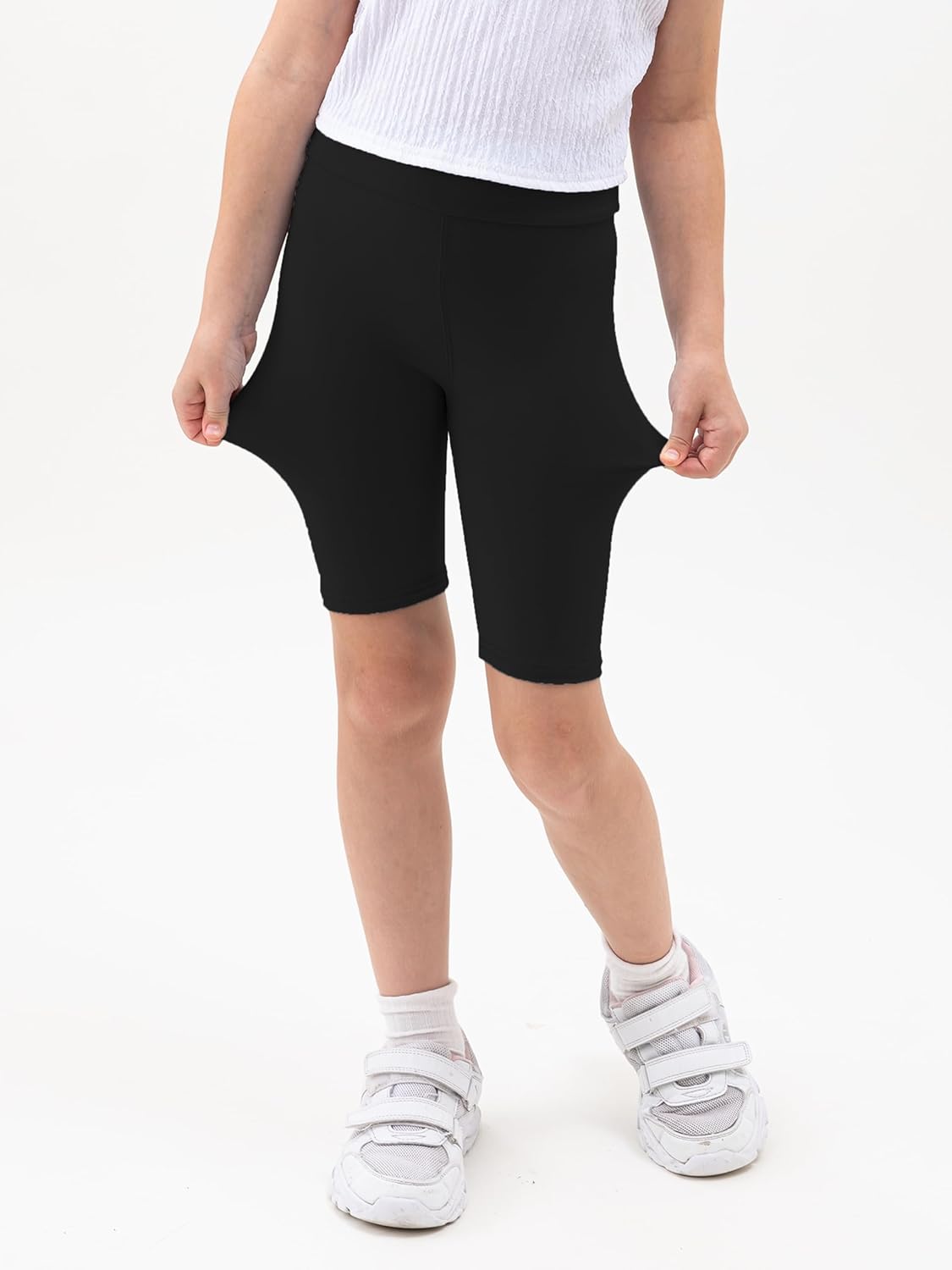 10 Pack Girls Bike Shorts 2.36” High Waisted Black Yoga Shorts for Toddler Girls Running Dance Jumping Sports Cheer - Image 2