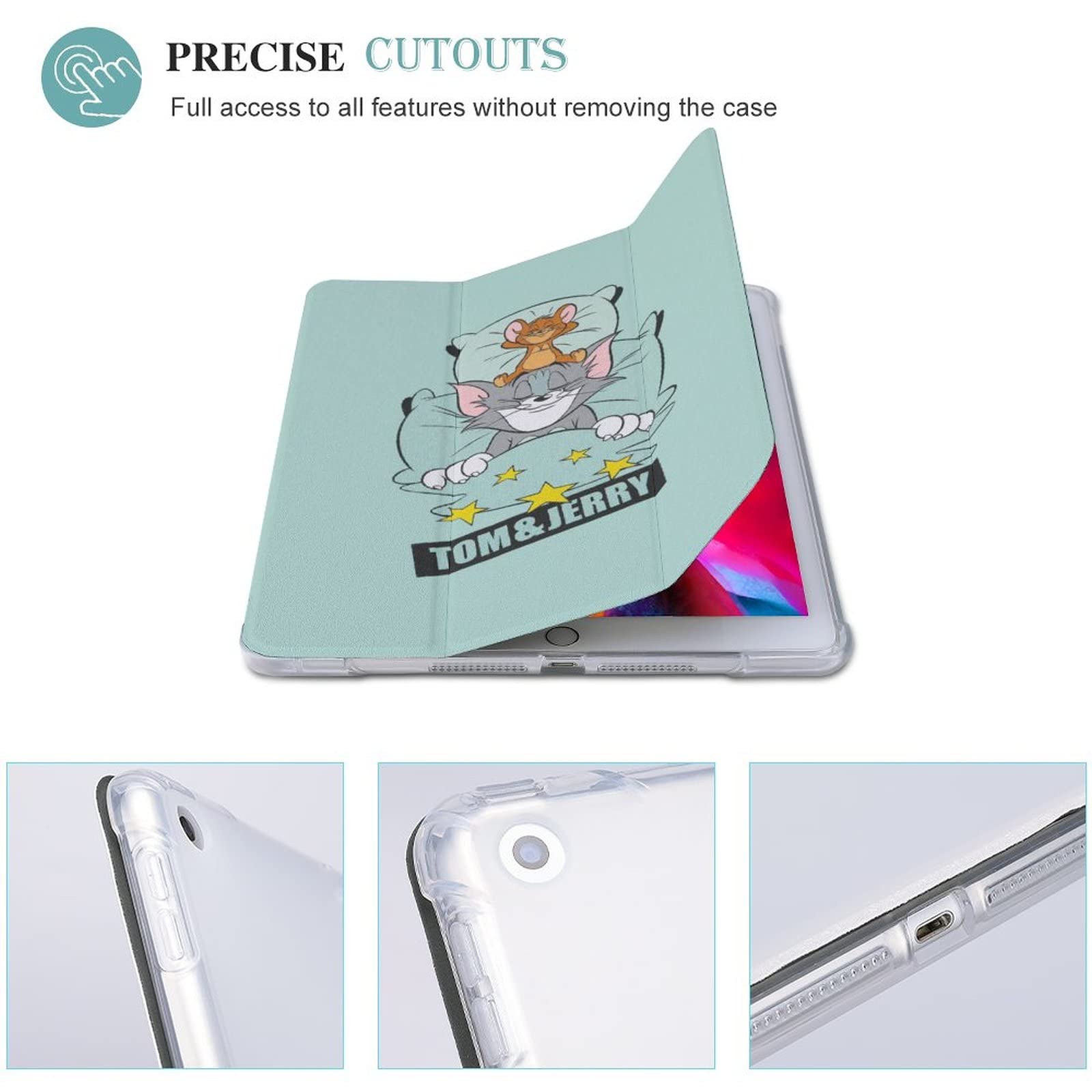 Amazon.co.jp: トムとジェリー ipad ケース iPad 9 ケース iPad 9/8/7
