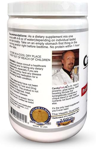 Miniatura 11 de CardioForLife - 16 oz. Polvo con AstraGin - Sabor a Uva