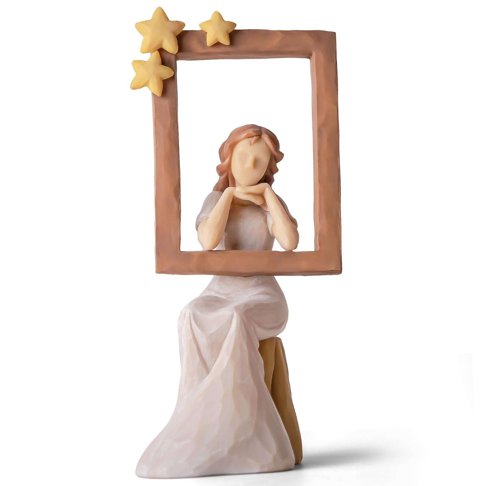 AIDLNSSerenity's Window, Collectible Figurine Statue, Hand-Painted Sculpture for Home Decor, Gift for Birthdays, Anniversaries, and Special Celebrations