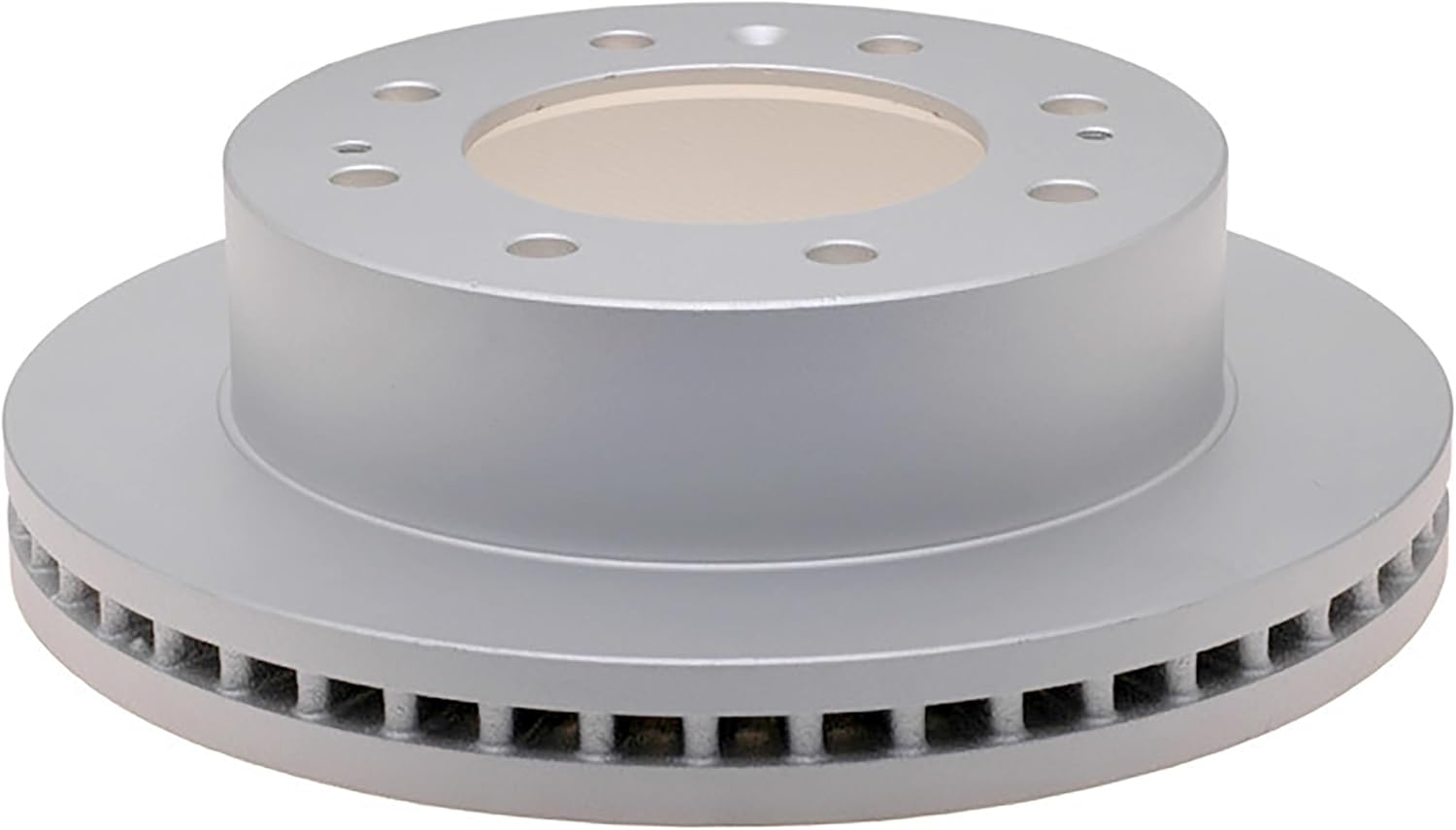 ACDelco Silver Coated Front Brake Rotor 18A2804AC | GM 19327446 Brake Rotors for Select Chevy Silverado, Chevrolet Suburban, GMC Sierra and more