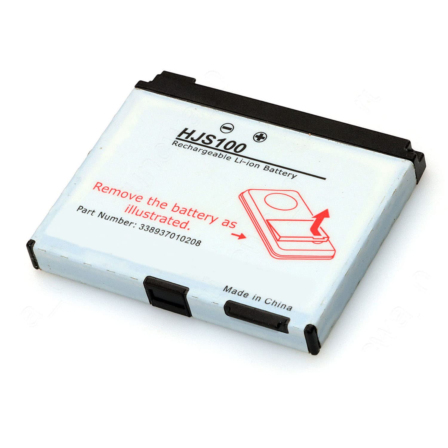 UkkipowerHJS100 338937010208 Replacement 3.7V 900mAh Battery Compatible With Becker GPS Navigation HJS100 HJS-100 Map Pilot