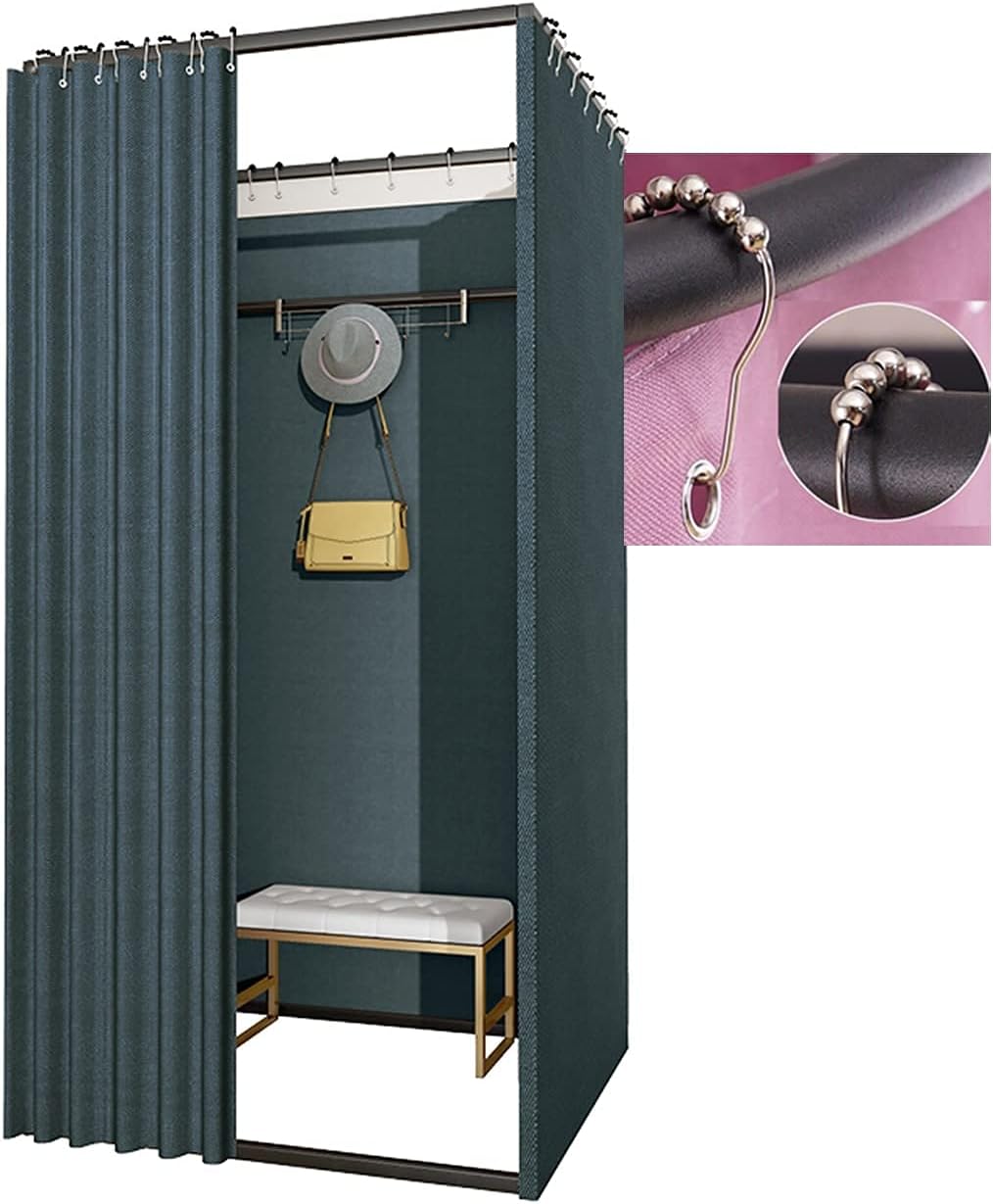 Outdoor Privacy Fitting Room Clothing Shop Dress Room Shower Locker Room Bage Hook Easy To Use Used In Clothing Stores Shopping Centers And Offices Pool Party ( Color : K Size : 80x80x200cm ) (P