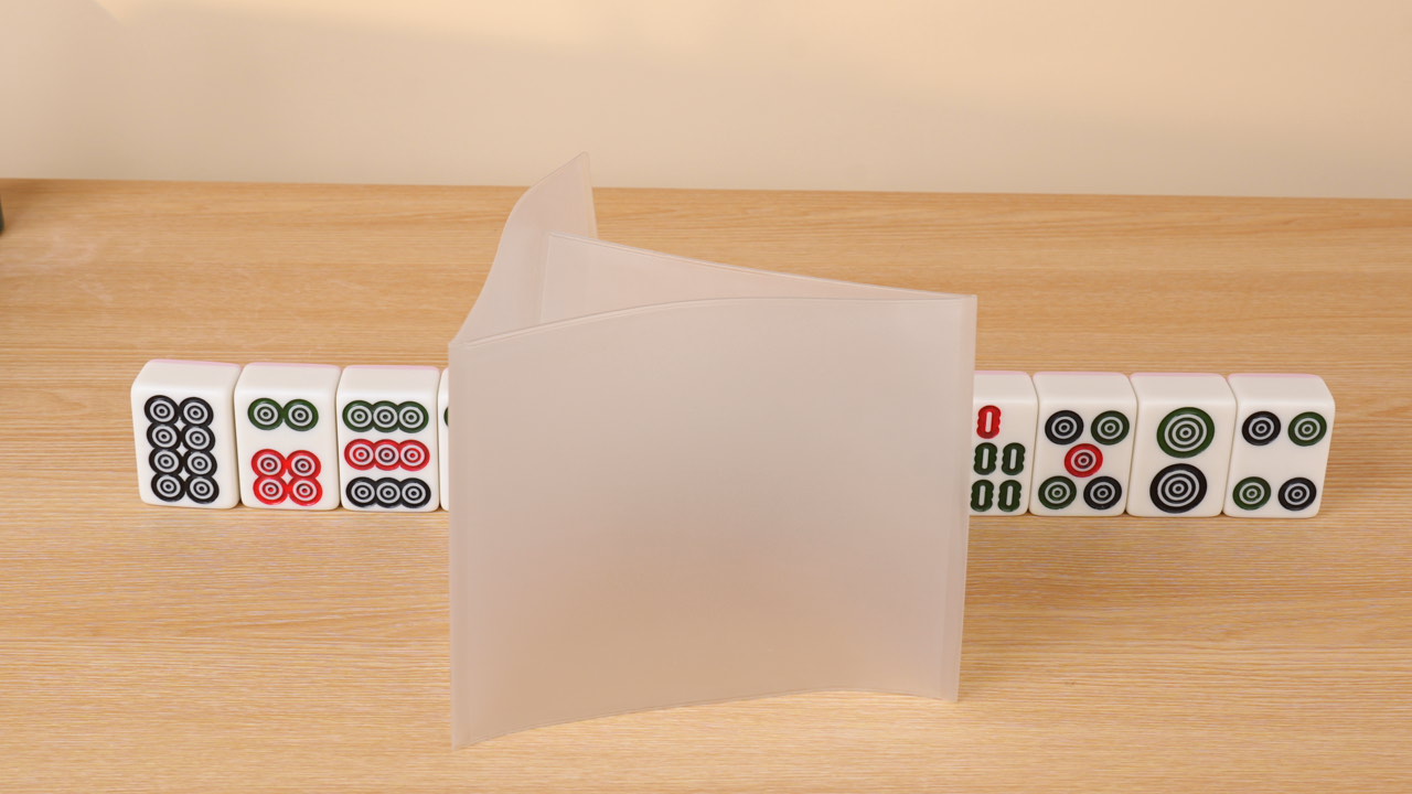Protector para cartas Mahjong large, 4 unidades miniatura 7