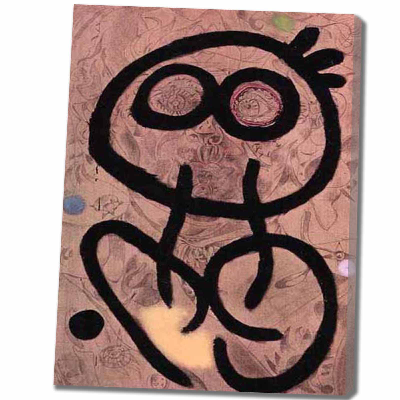 自画像　ミニ絵画 自画像　ミニ絵画