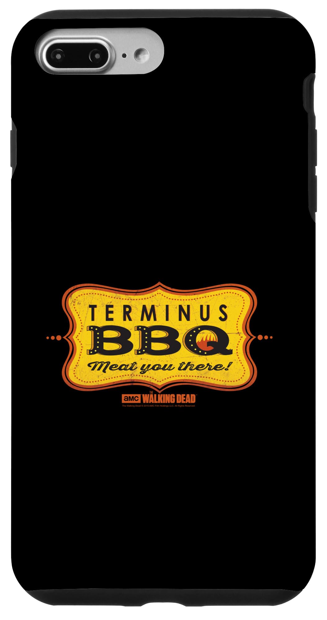 Evitez les rayures : Coque Walking Dead Terminus BBQ pour iPhone 7 Plus robuste - 4