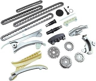 17-PC Set Timing Chain Kit Compatible With Explorer 4AT 4.0L 2006 Car Engine Accessories Cologne V6 4009CC OE XU2Z6K254AA