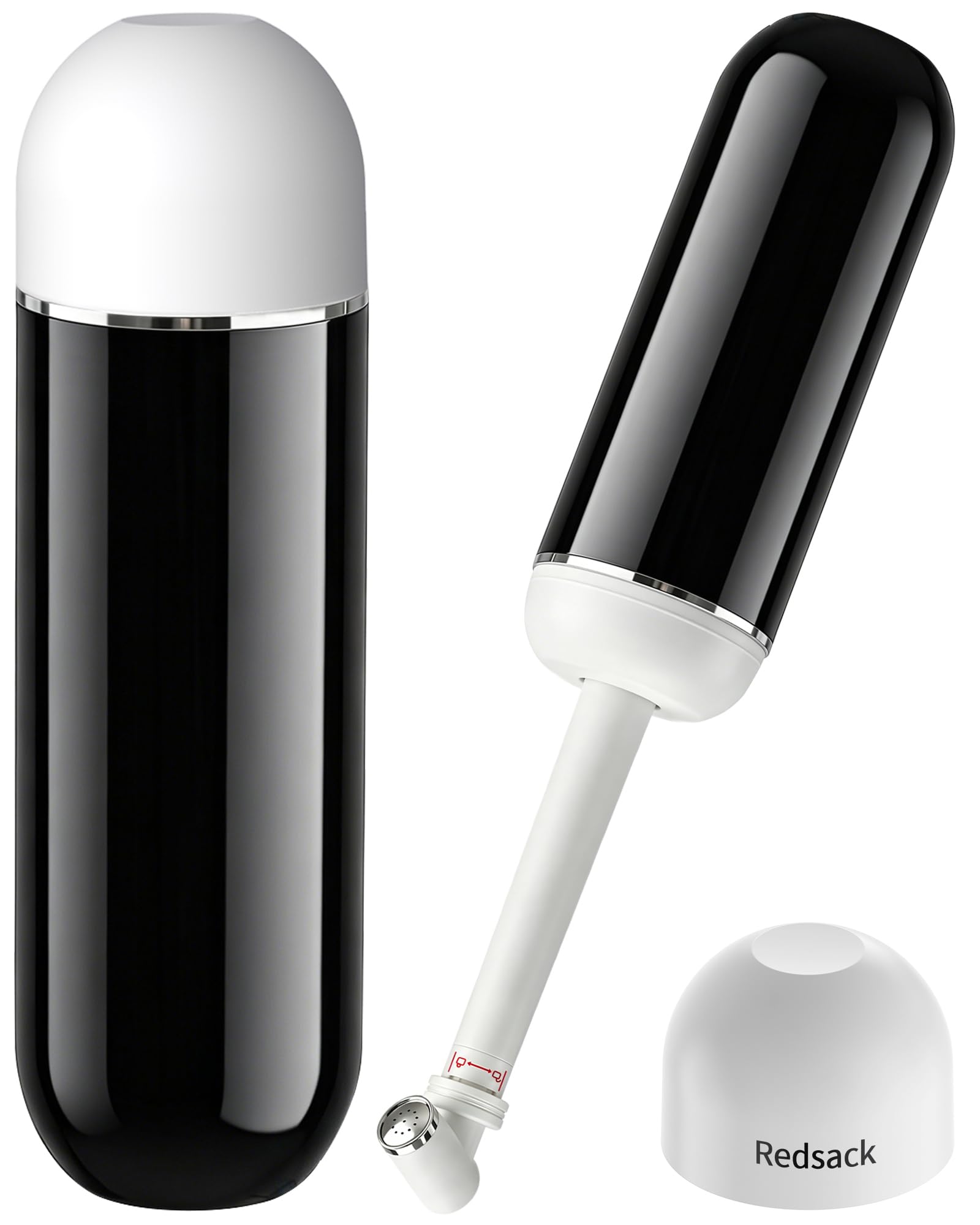 Portable Bidet for Travel &amp; Camping - Manual Squeeze Peri Bottle Handheld