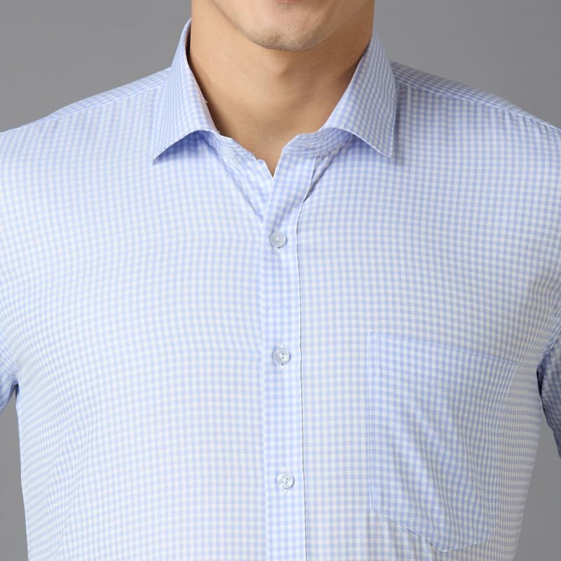 Image of Mark & Albert Men's Half Sleeves Regular Shirt
