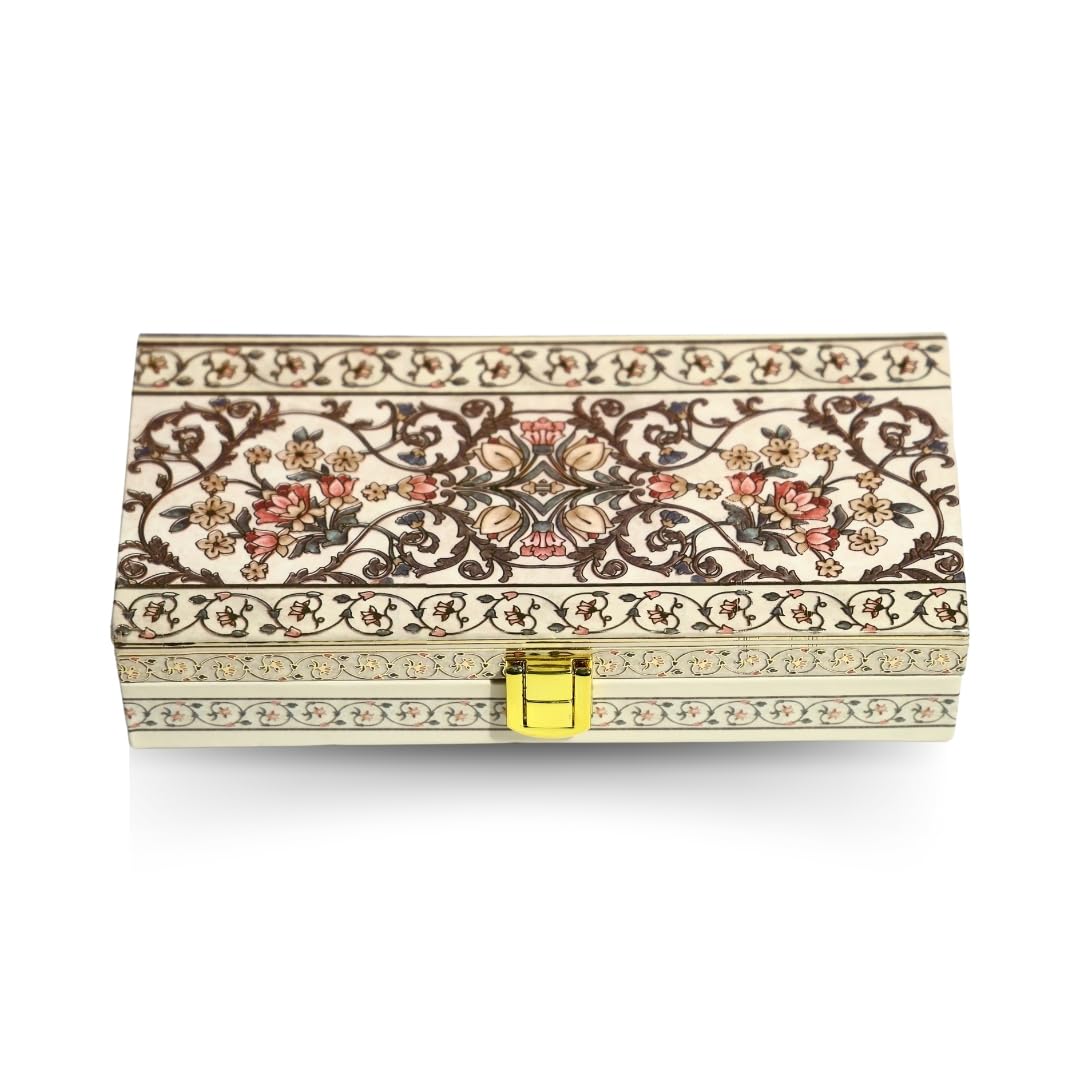 Gold Plated Cash Box - Secure Gift Storage -5