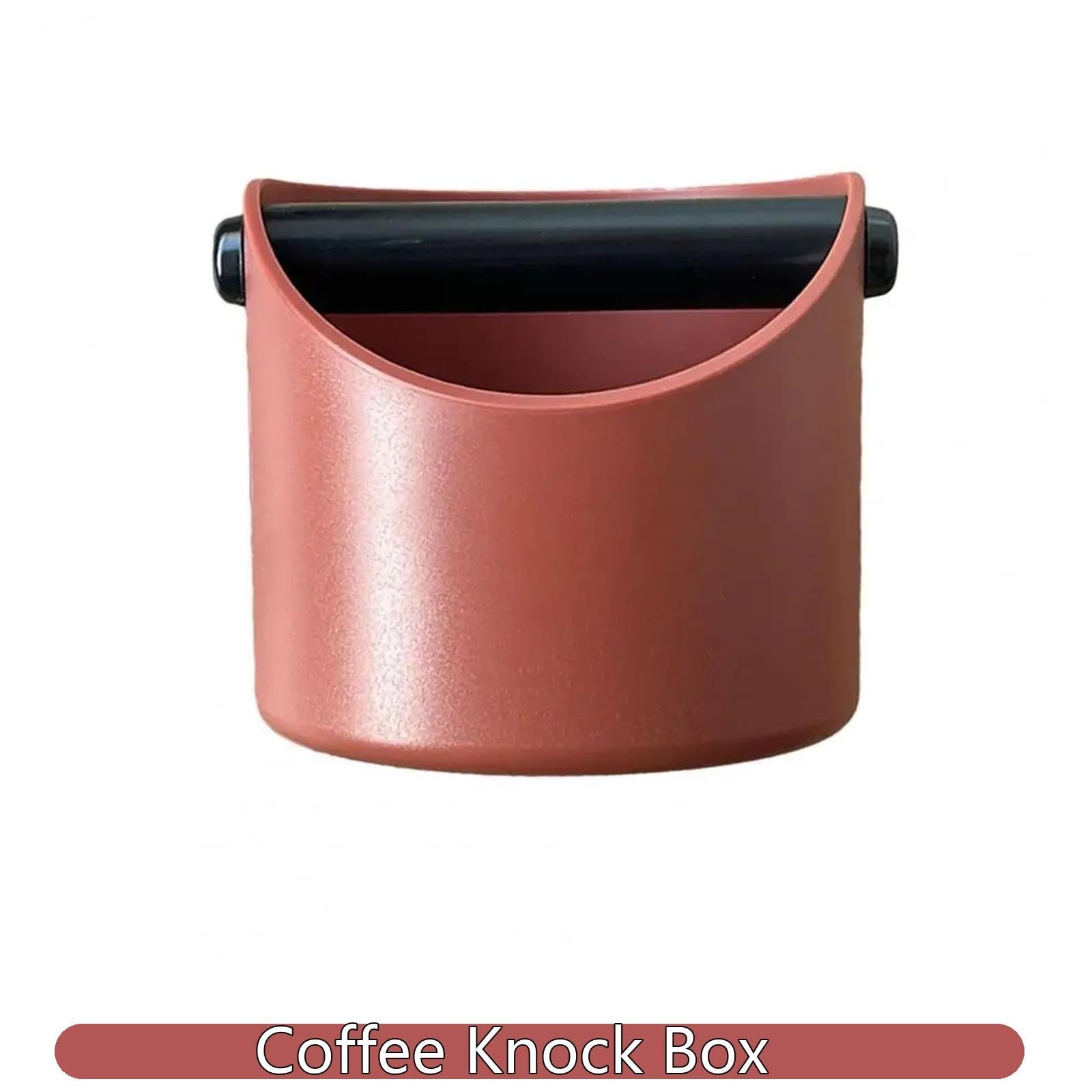 Contenitore for Caffè, Contenitore for Caffè Espresso, Antiurto, Antiscivolo, Con Accessorio Barista Rimovibile for Fondi Di Caffè(Caramel)