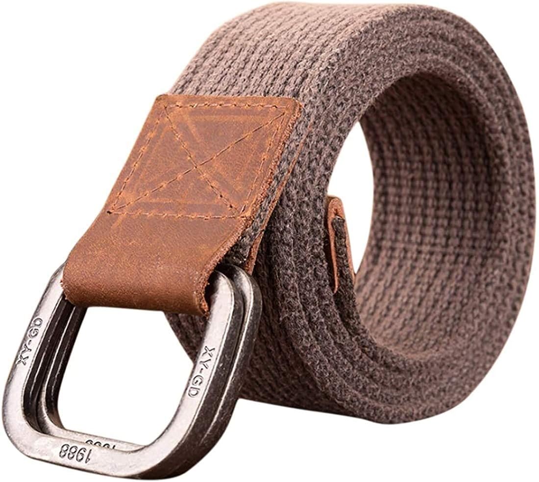 Lauriney Men And Women Canvas Belt Unisex Belt Belt Weave Plain Casual