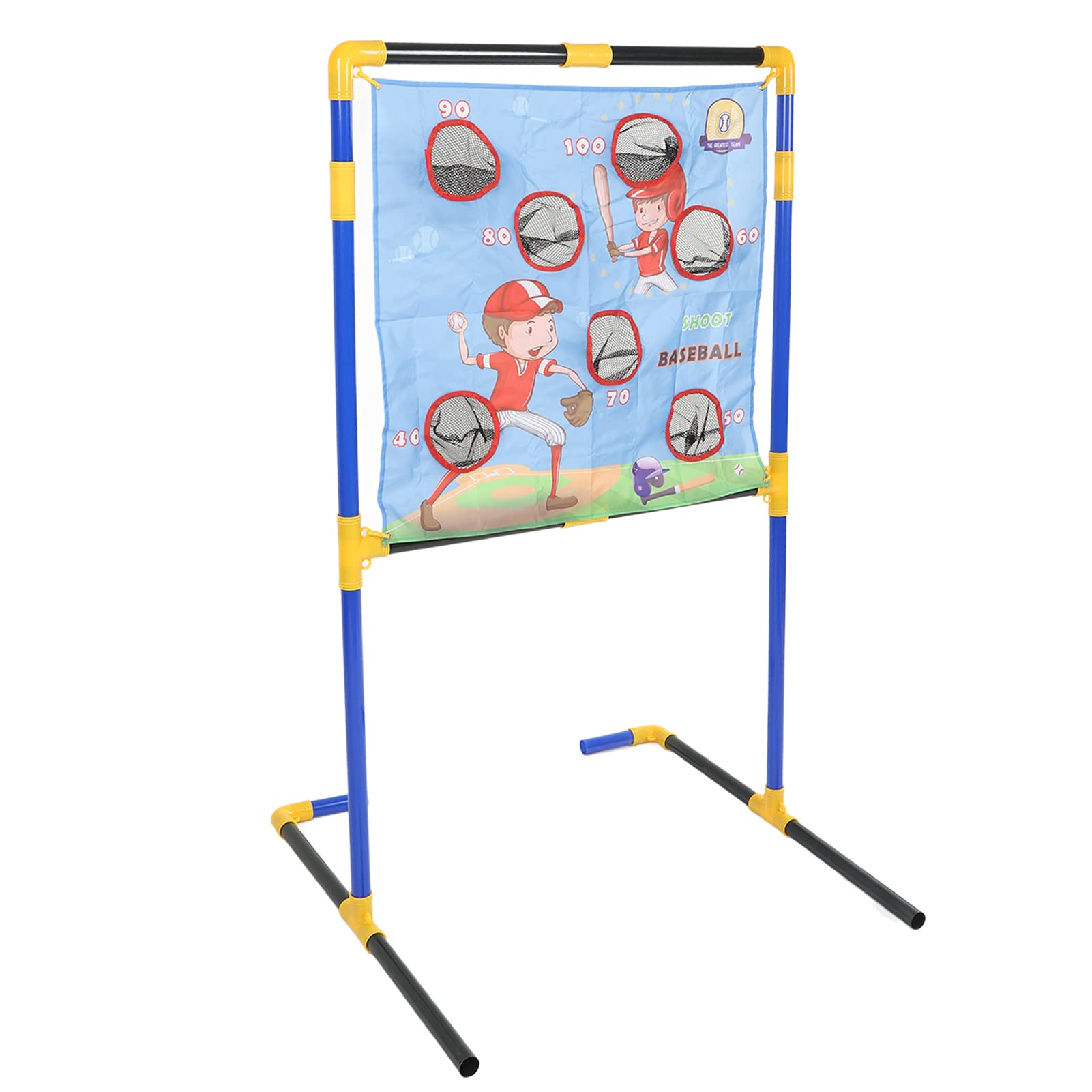 Divertente gioco di calcio 2 in 1 per bambini dai 6 anni in su, attrezzatura portatile per allenamento all'aperto per attività di gruppo