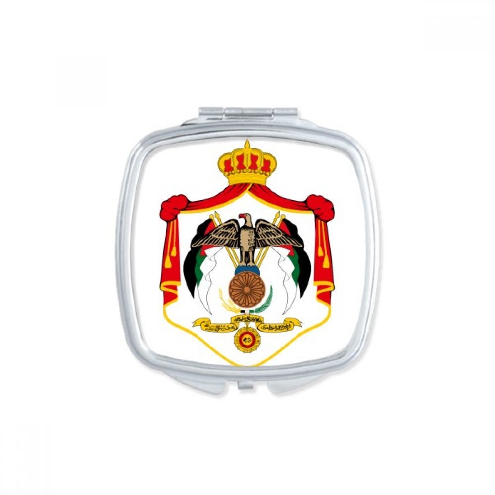 Miroir de poche compact Jamaïque emblème maquillage portable voyage