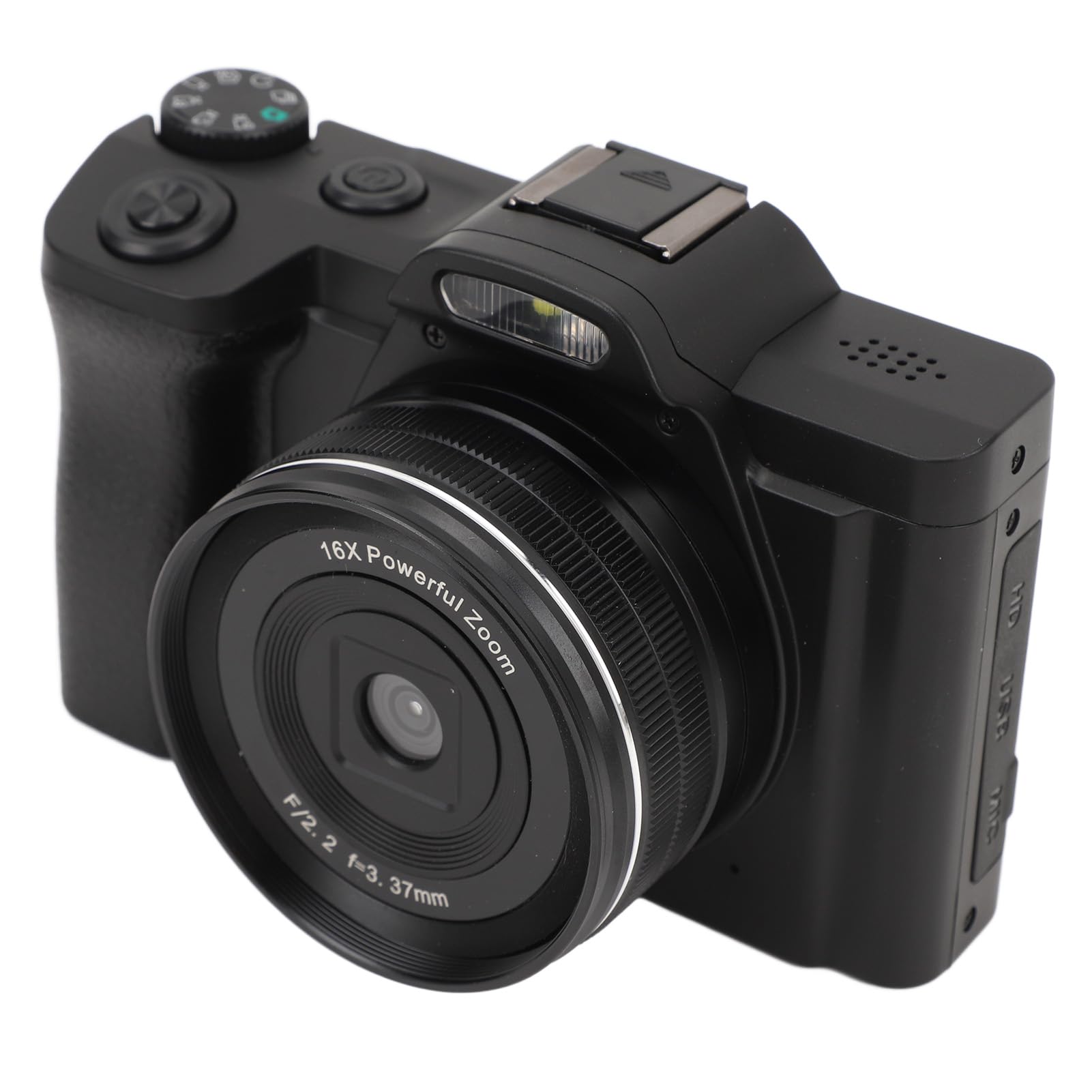 5K Kamera Vlogging Kamera Wideo Kamera Tworzenie Kamery 48MP 3,5 Cala IPS Ekran 16x Cyfrowy Zoom Autofokus z Filtrem UV do Fotografii Podróży