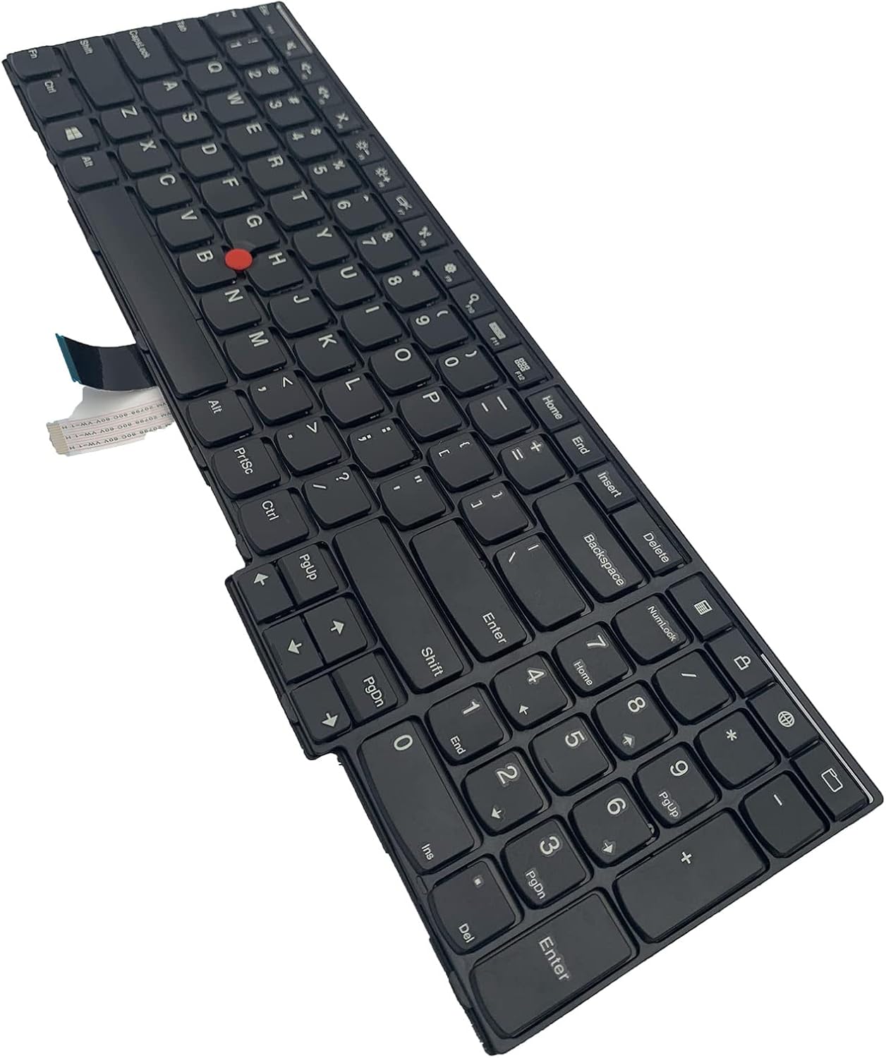 Laptop Replacement US Layout with Pointing Keyboard for Lenovo IBM ThinkPad E531 E540 W540 W541 W550 W550S E545 T540 T540P T550 L540 L560 L570 04Y2660 F217 20J8 20J9 20JQ 20JR