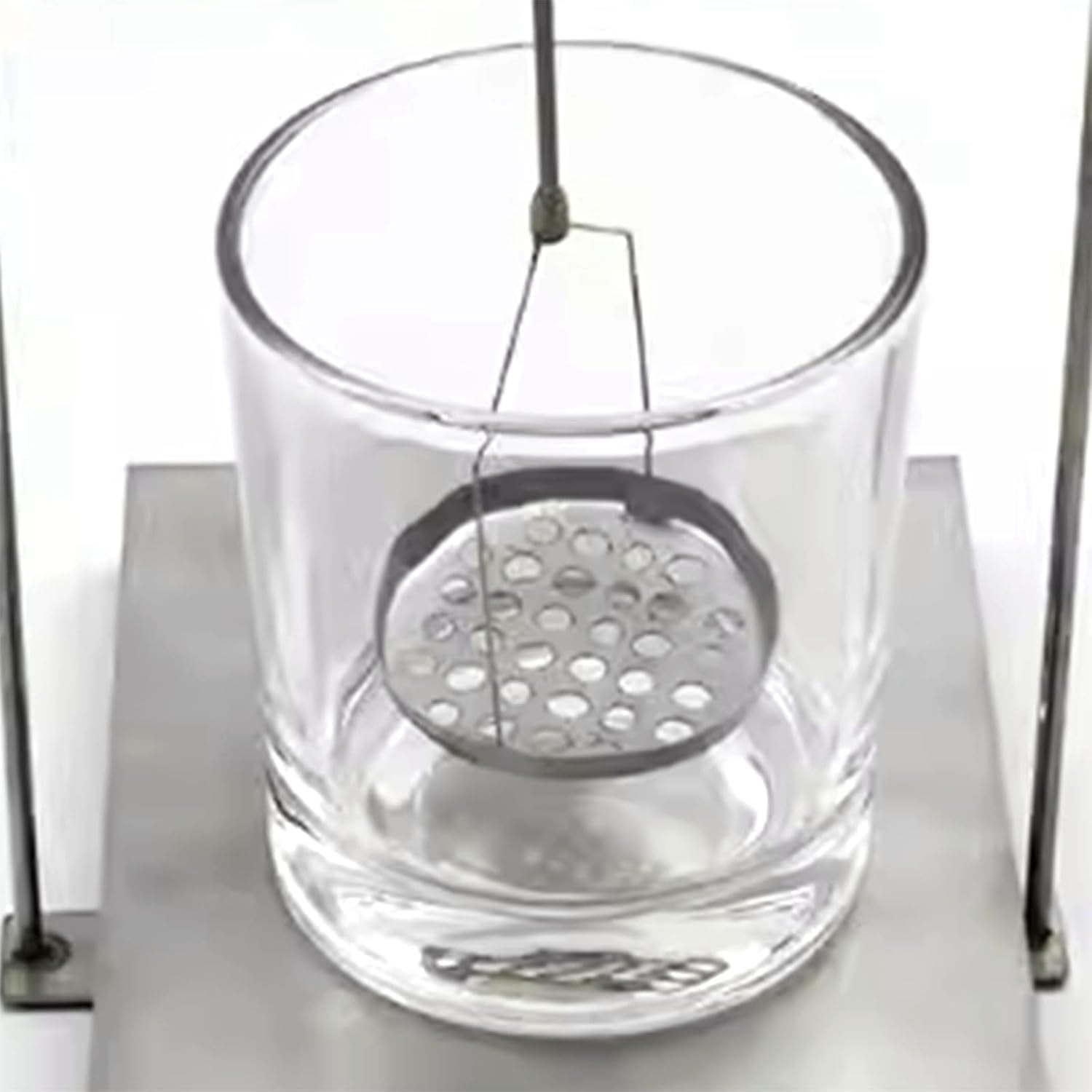 Kit para la determinación de la Densidad: Accesorio de balanza de precisión para básculas de Laboratorio, Ideal para Pruebas de Densidad de sólidos y líquidos.