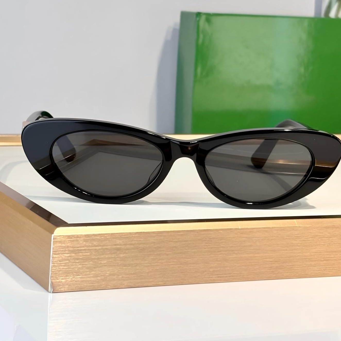 Occhiali da sole in acetato e lega per uomo e donna moda Uv400 retrò