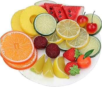 Amazon｜食品 サンプル フェイク フルーツ 食品模型 レモン
