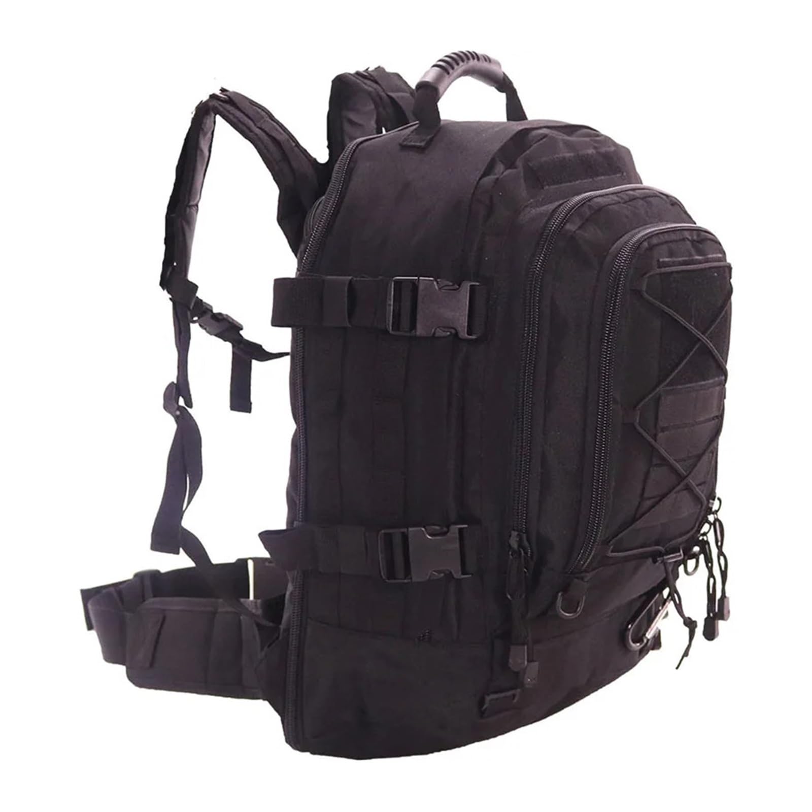 Hombres impermeables 65L que suben la mochila acampa camina