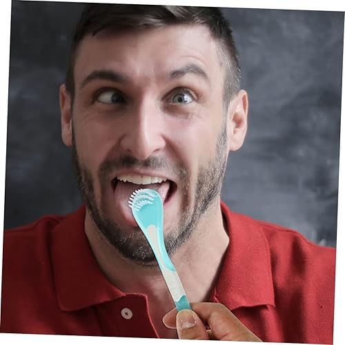 Miniatura 3 de Beavorty Cepillo de limpieza de lengua multiherramientas raspador de lengua raspador resistente raspador de lengua limpiador de lengua mejor
