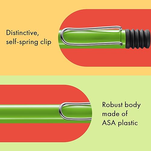 Vista 11 de Lamy Safari Ballpen Negro Brillante