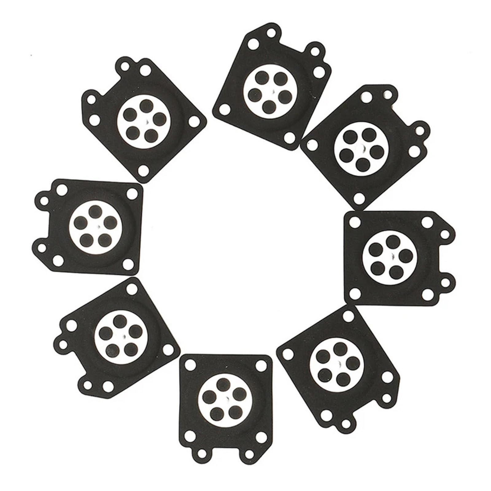 Accesorios Kit de reparación de Almohadillas de Membrana de Junta de diafragma dosificador de carburador Apto for Motosierra 95-526-9-8 2500/3800/4500/5200/5800(100pcs)