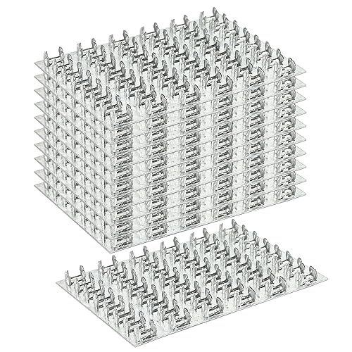 10 Pcs Truss Plates 4x6 Inch, Pronged Truss Mending Plate with Nail Teeth, Mending Plates for Wood...