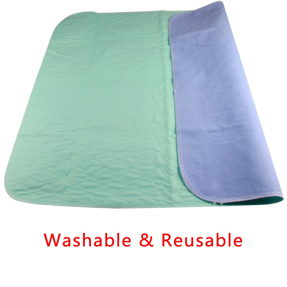 Reusable Dog Pee Pads 2-Pack,Washable Waterproof Leakproof Puppy Training Travel Pet Mat 36x41in