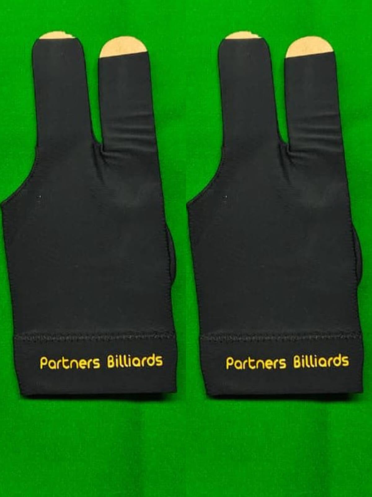 ABA Snooker Pool and Billiard Professional Partner Hand Glove, Three Finger Cut Design Accessory (Black, Pack of 2)-image-32